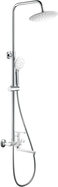 

Душевая стойка Haiba HB557-8 белая