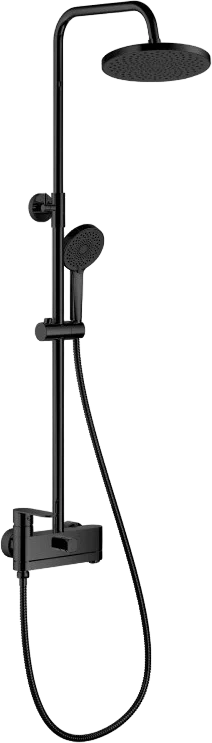 

Душевая стойка Haiba HB24590-7 черная матовая