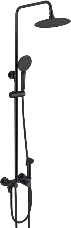 

Душевая стойка Haiba HB24814-7 черный матовый