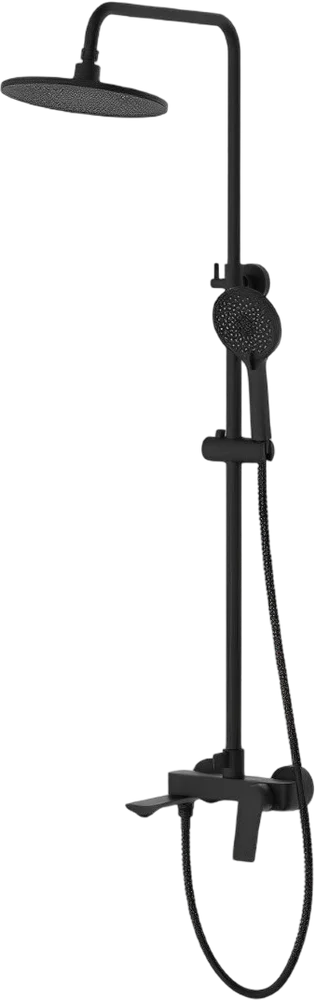

Душевая стойка Haiba HB24816-7 черная матовая
