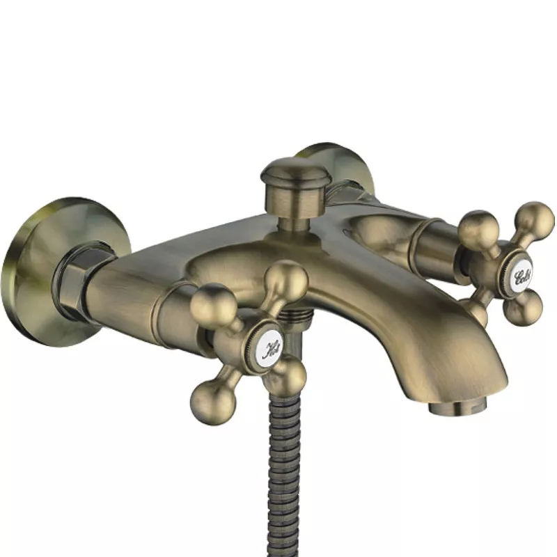 

Смеситель для ванны Haiba HB3119-4 бронза