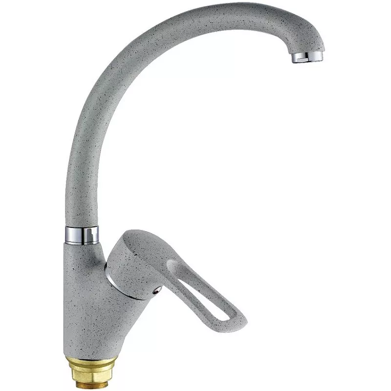

Смеситель для кухонной мойки Haiba HB4166-8 серый