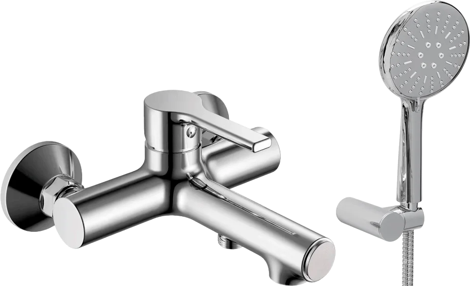 

Смеситель для ванны с душем Haiba HB60652 хром