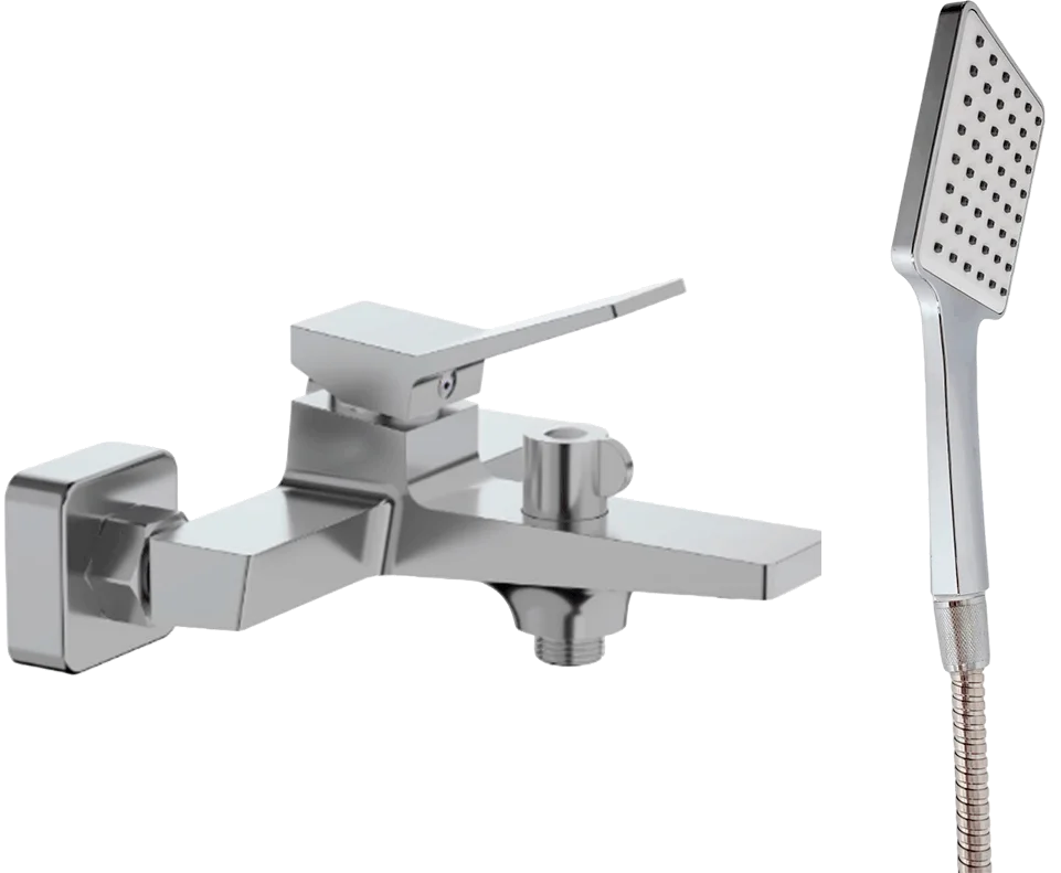 

Смеситель для ванны с душем Haiba HB60818 хром