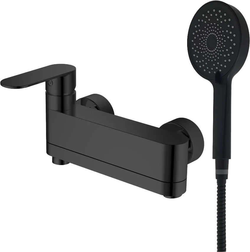 

Смеситель для ванны Haiba HB61590-7 черный