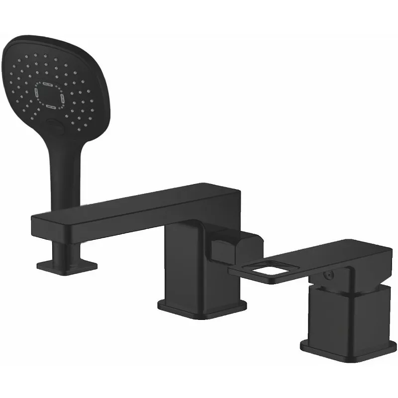 

Смеситель для ванны Haiba HB80615-7 черный