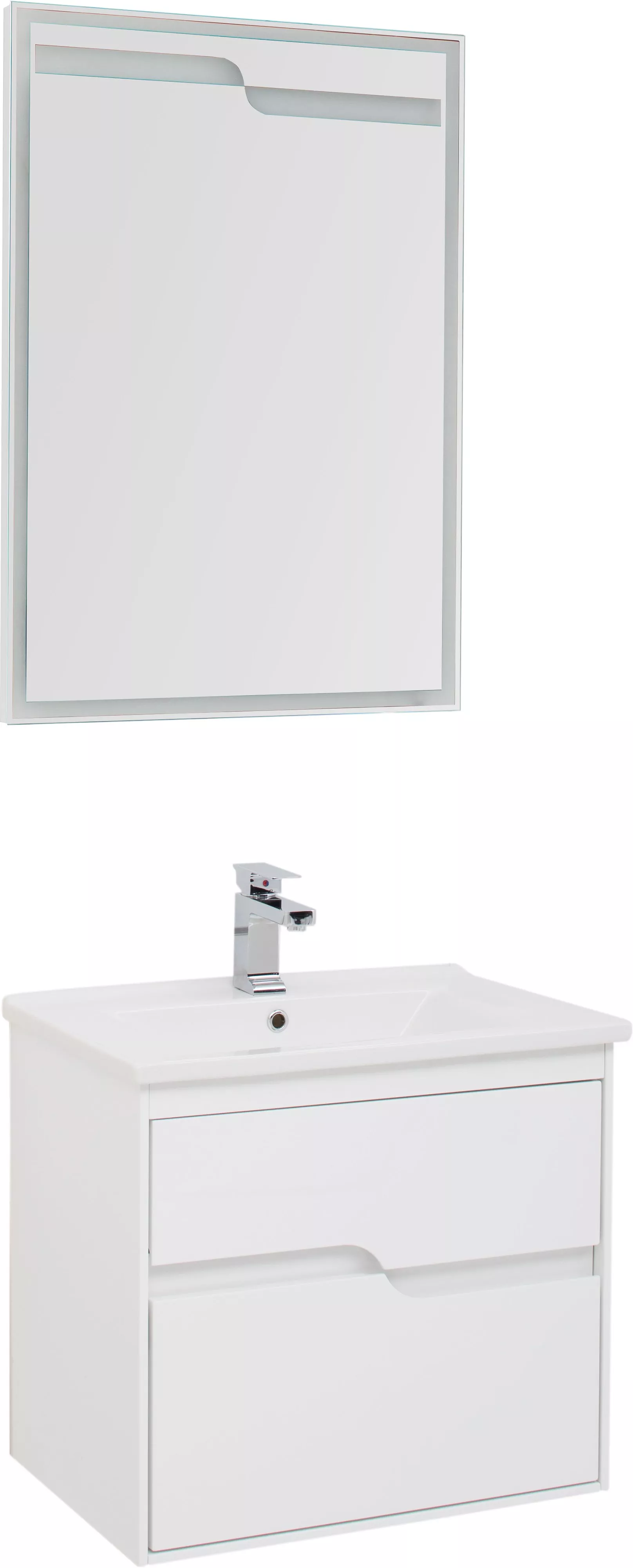 Мебель для ванной Aquanet Модена 65, размер 65, цвет белый - фото 1