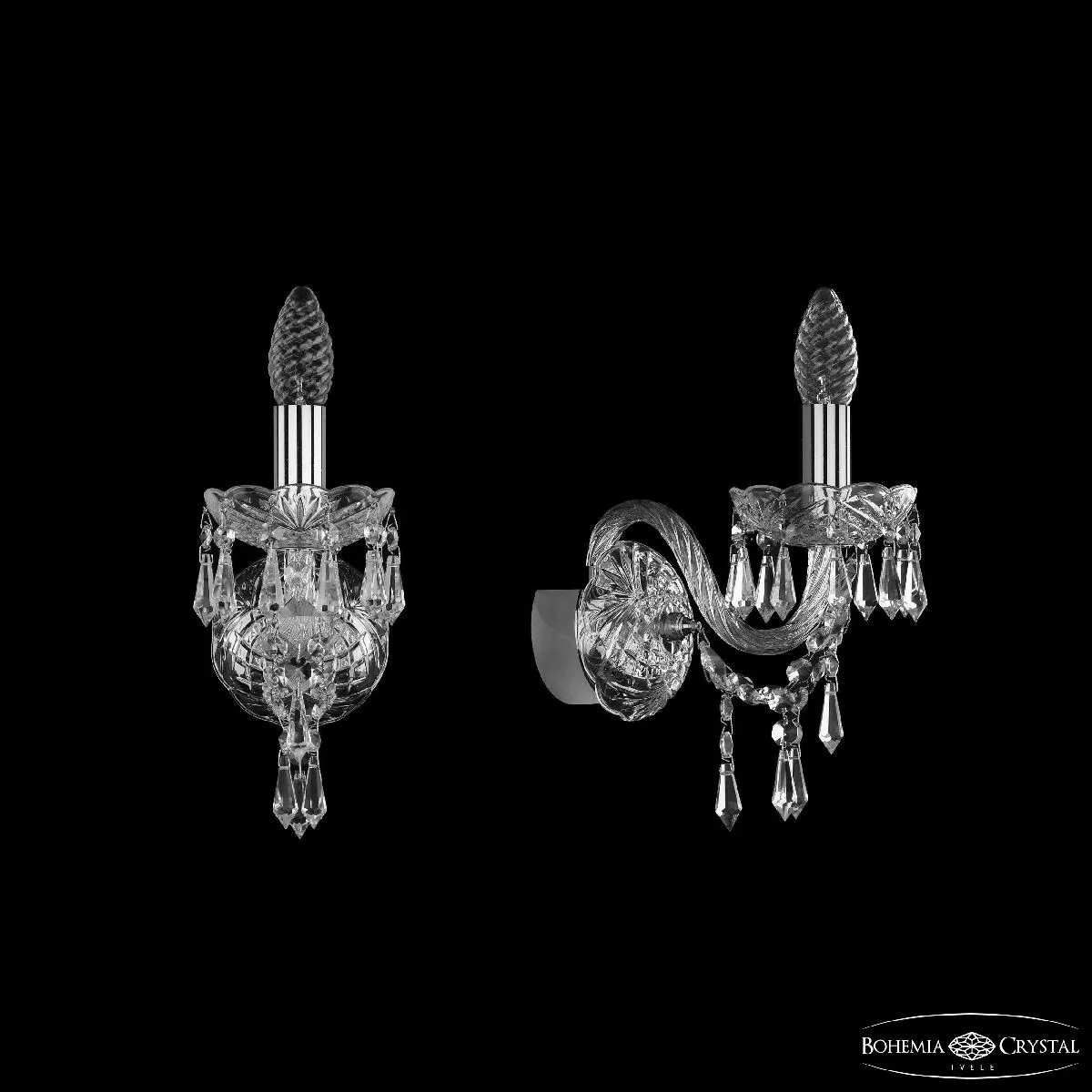 

Бра Bohemia Ivele Crystal 1403B/1/141 Ni