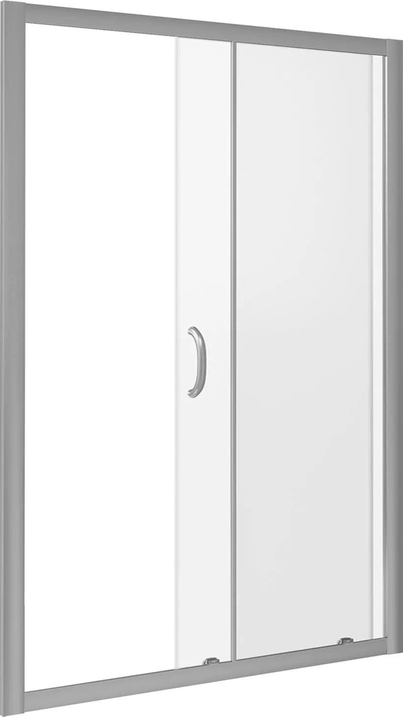 

Душевая дверь в нишу Good Door Infinity 130х185 профиль хром стекло прозрачное