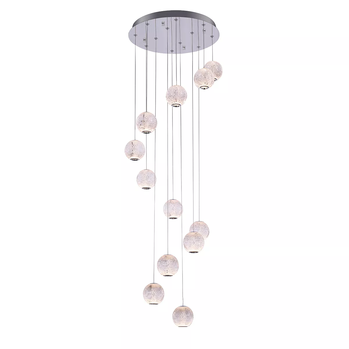 

Подвесная люстра DeLight Collection Elliot Diamante MD20001012-12A chrome