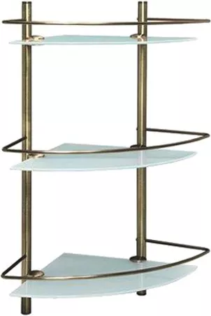 Корзина-полка для душа Полка Wasserkraft K-3533 угловая