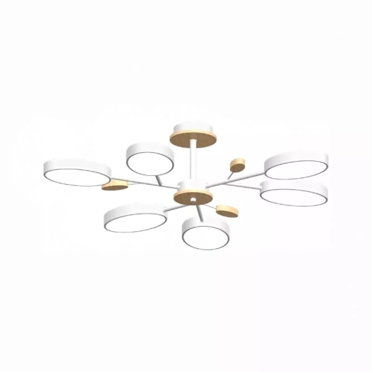 

Люстра на штанге LED4U L3220-830 WH