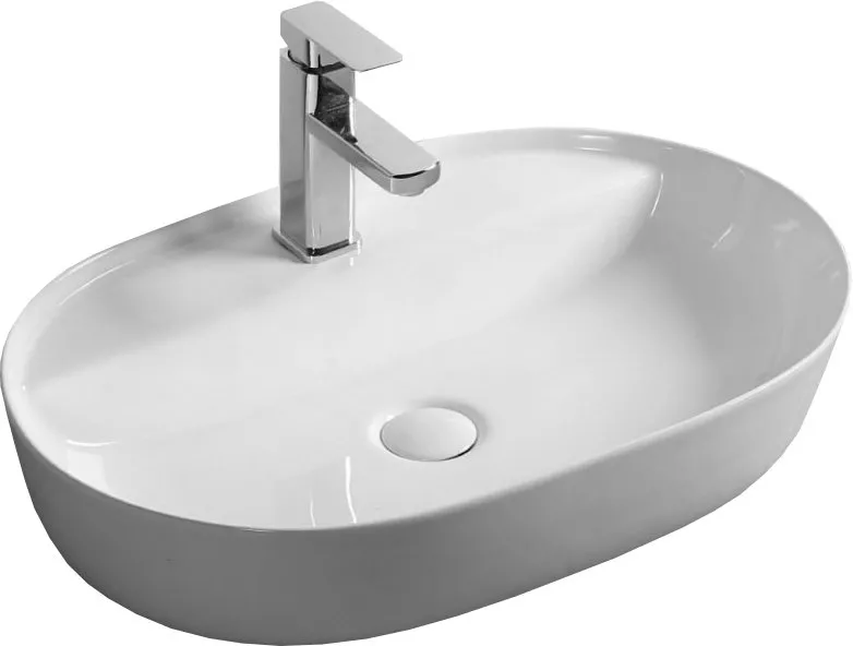 

Раковина накладная BelBagno 61х41.5 белый (BB1346)