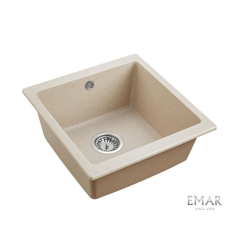 Мойка для кухни EMAR Quartz 1555.P (EMQ-1555.P Берилл) берилл