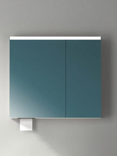 

Зеркало-шкаф ARROW AMJD9G31008G-XZ 80 с подсветкой, с органайзером, кремовый матовый