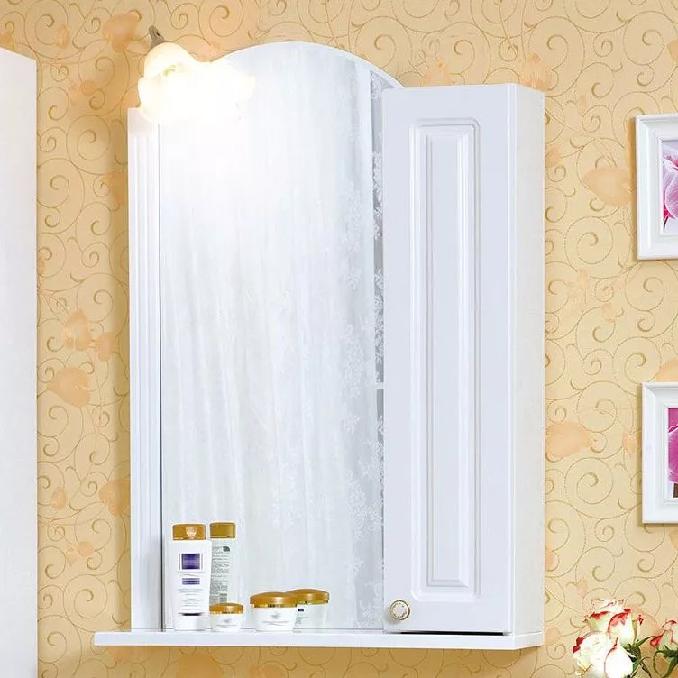 

Зеркало-шкаф Бриклаер Анна 60 R, белый