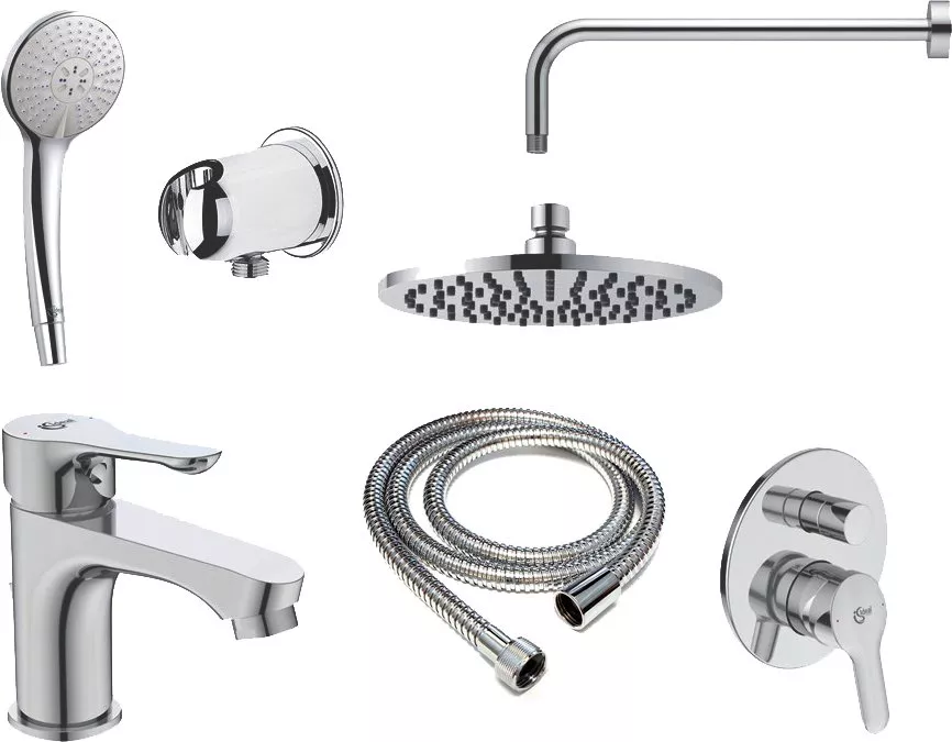 

Душевой комплект Ideal Standard Alpha BD003AA