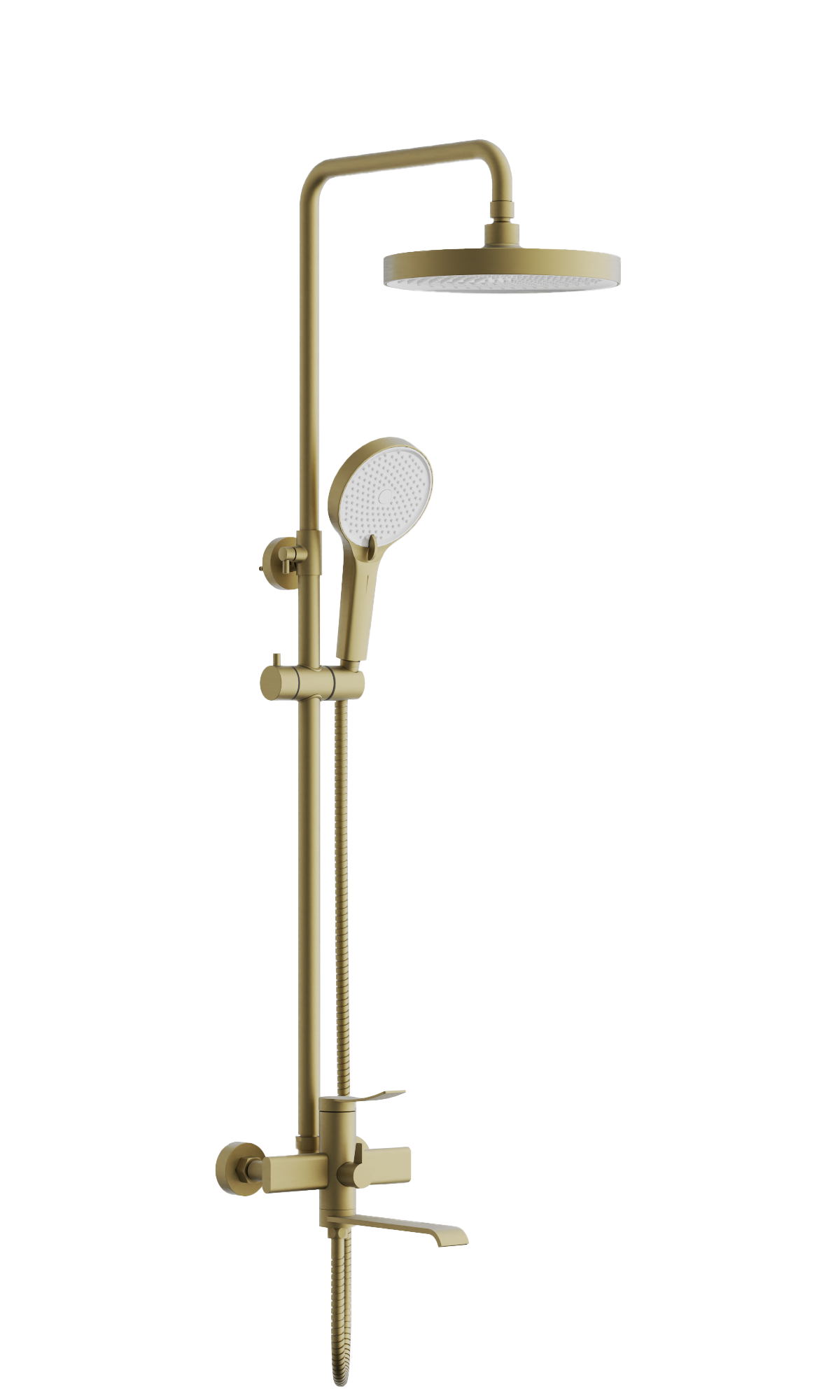 

Душевая стойка BELZ B812 B24812-5 брашированное золото
