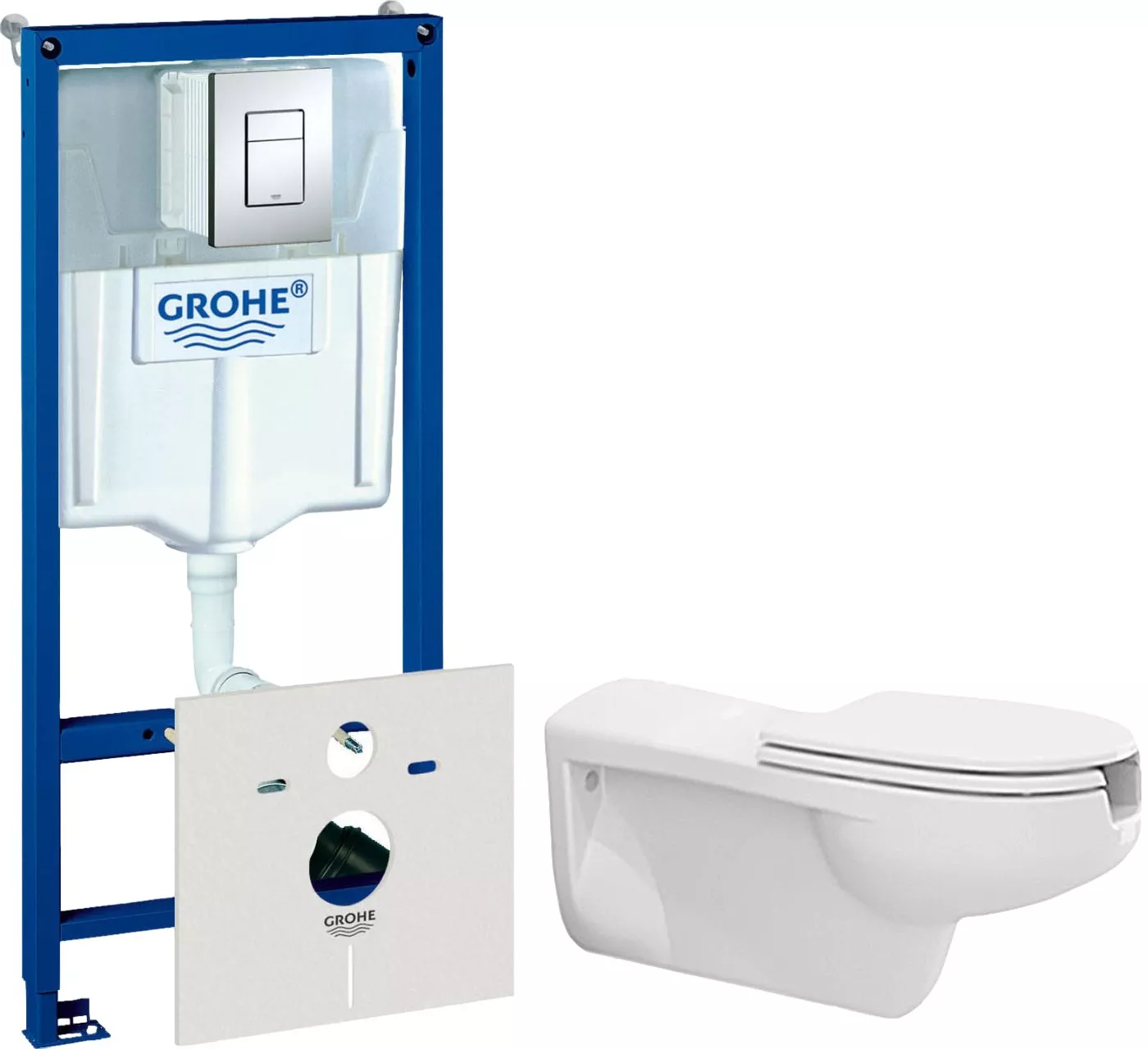 

Комплект Унитаз подвесной Bocchi Care&Confort 2011-001-0129 глянцевый белый, с микролифтом + Система инсталляции для унитазов Grohe Rapid SL 38775001 4 в 1 с кнопкой смыва