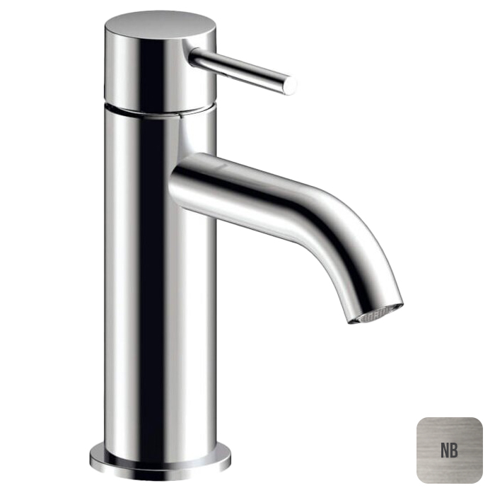 ALMAR Washbasin Смеситель для раковины однорычажный h 160 мм излив 118 мм латунь Nickel Brushed 47631₽