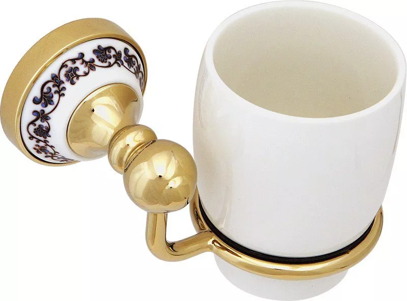 

Стакан Fixsen Bogema Gold (FX-78506G), Белый;золото;рисунок