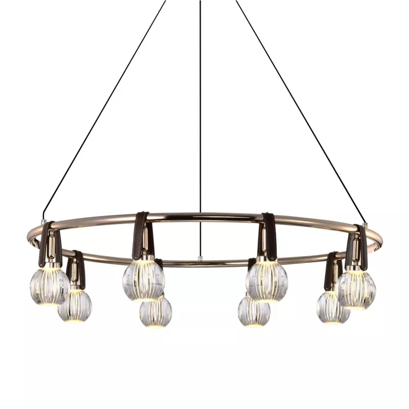 

Подвесная люстра Delight Collection P0853-8C s-gold