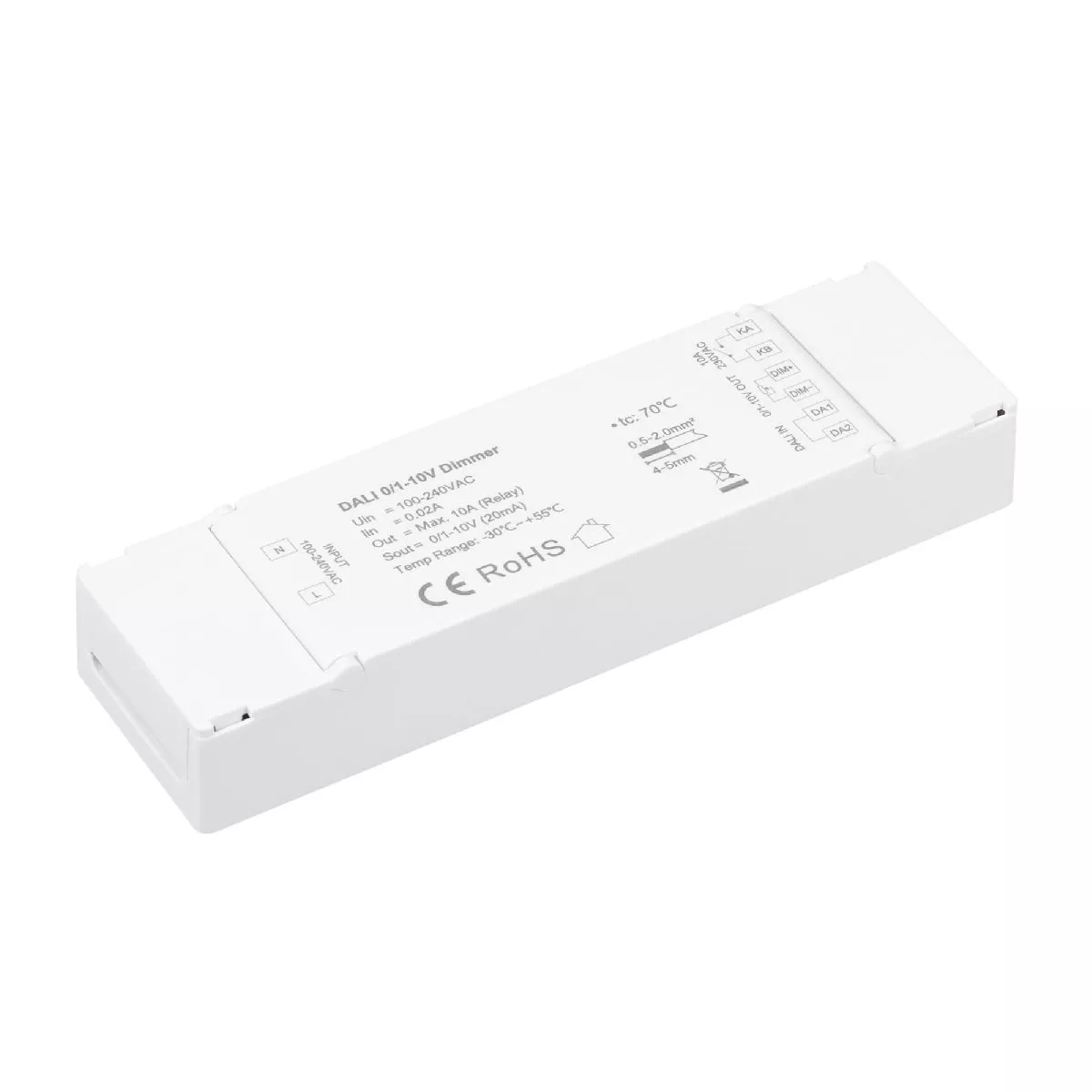 

Конвертер Arlight SMART-0/1-10V-301-72-SUF (230V, 10A, DALI) 046510