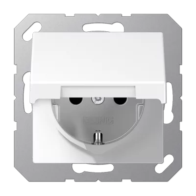 

Розетка штепсельная Schuko Jung A1520BFKIKLWW
