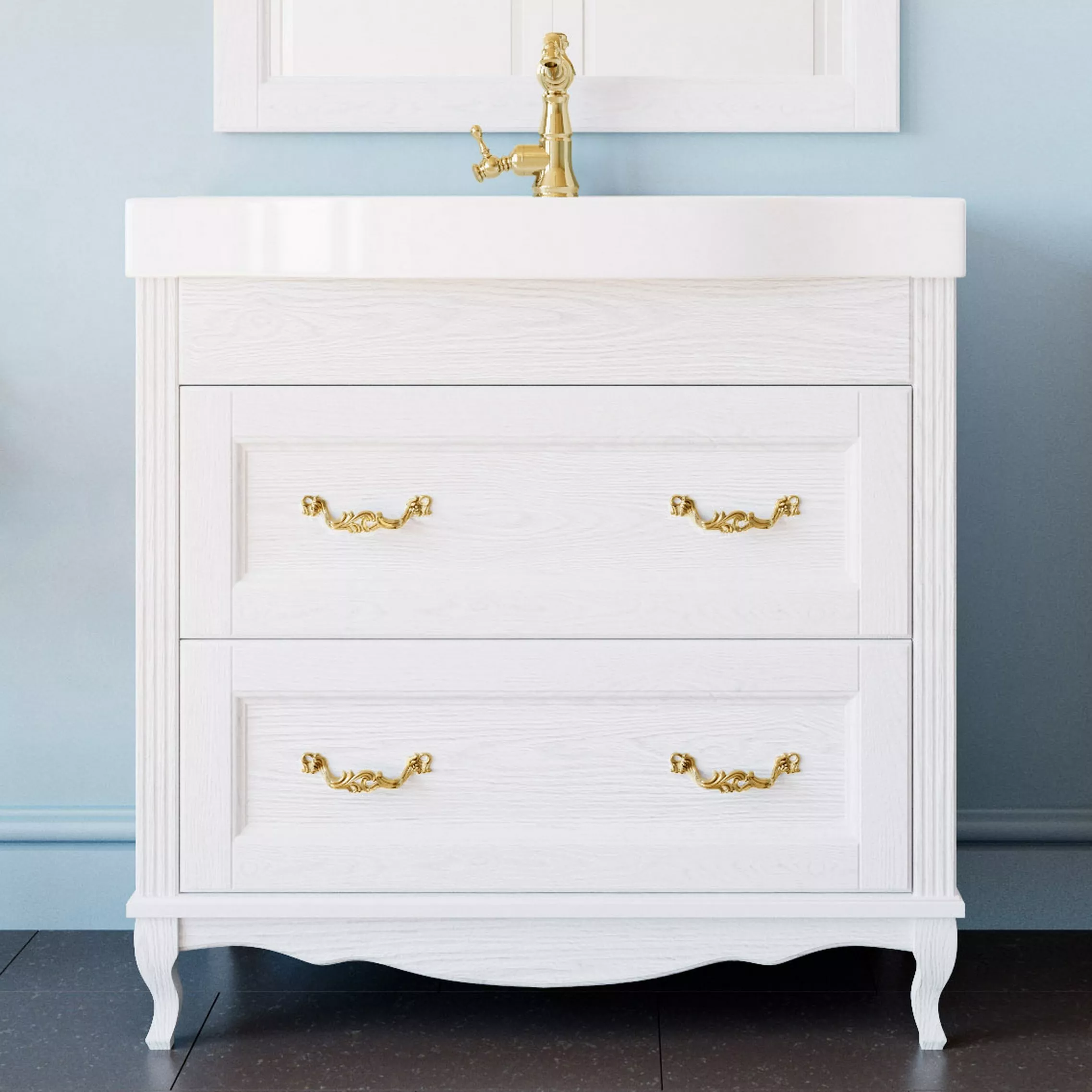 

Тумба под раковину ValenHouse Лиора 88.5 см (L90_ТБЗ)