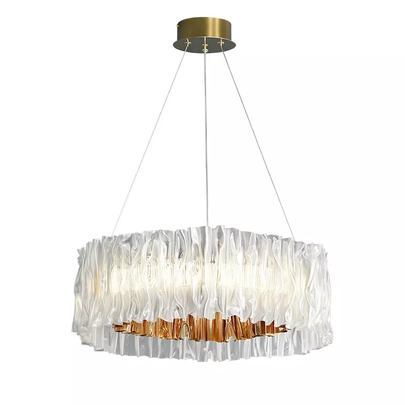 

Подвесная люстра Delight Collection Accordeon 10310P-580 white/gold