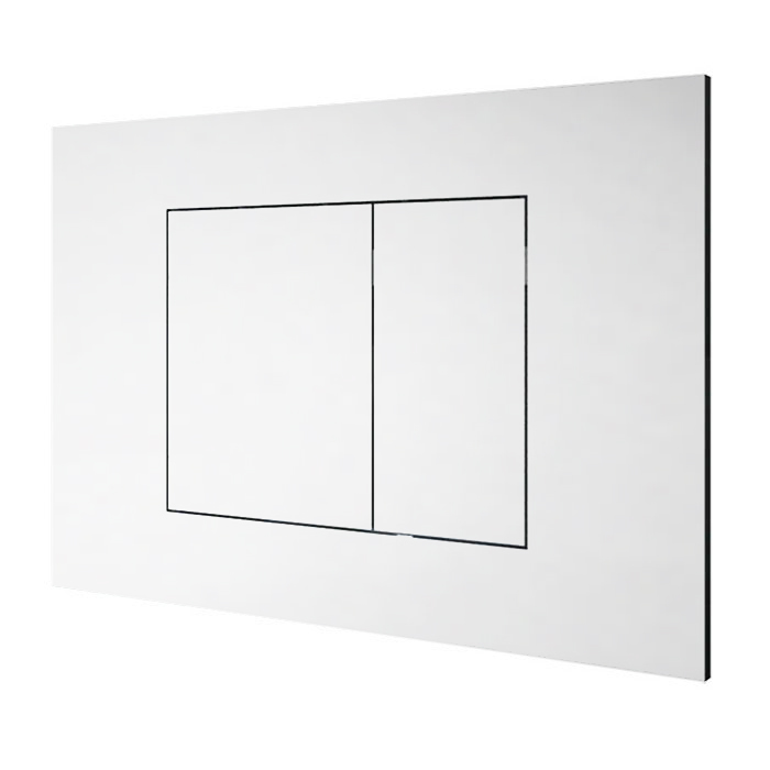 ALMAR WC Plate Смывная клавиша универсальная нержавеющая сталь цвет Matt White для GEBERIT SIGMA8UP720 или SIGMA12UP320 TECE BOX-8 56694₽