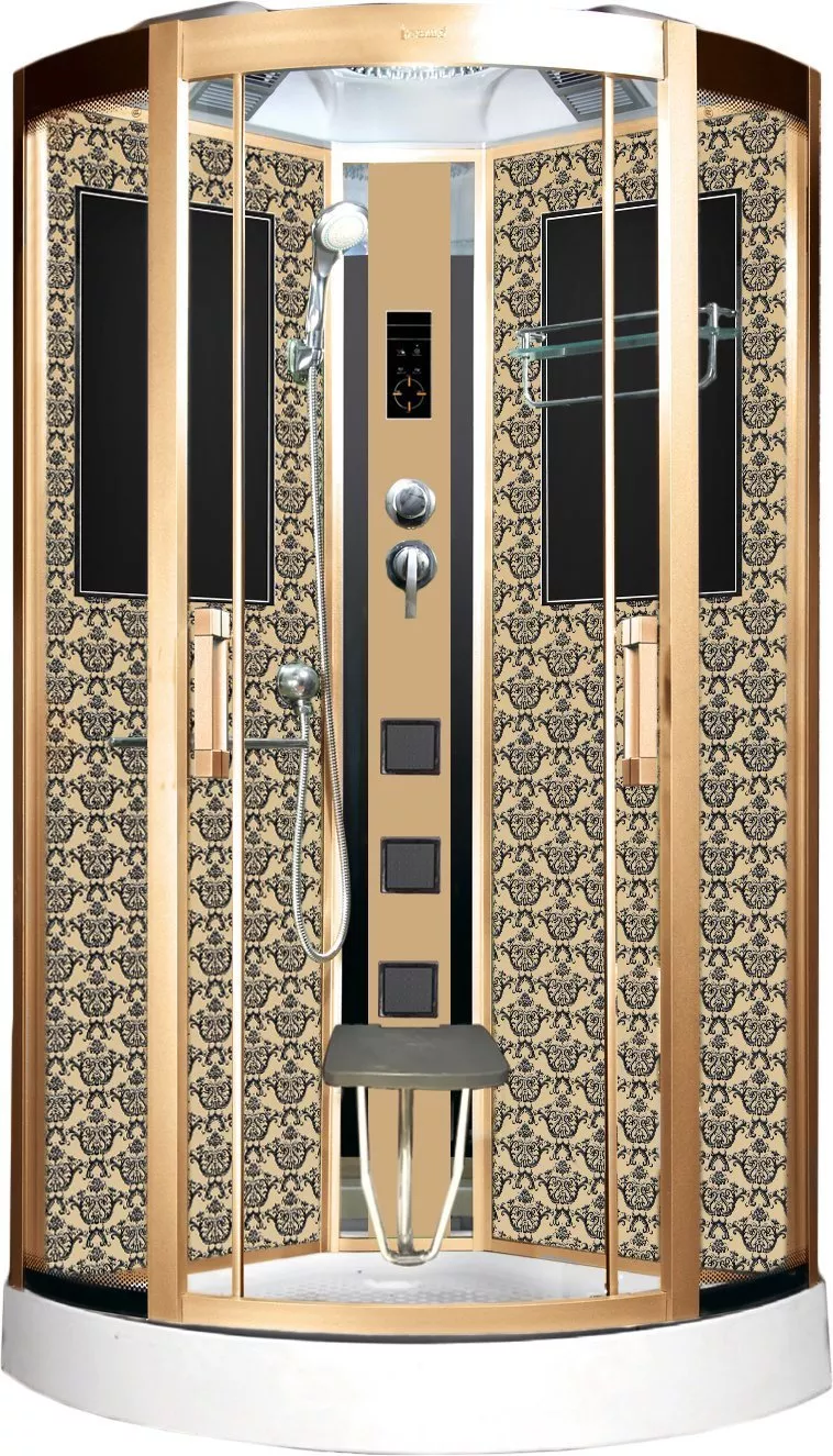

Душевая кабина Niagara Lux 7715G золото