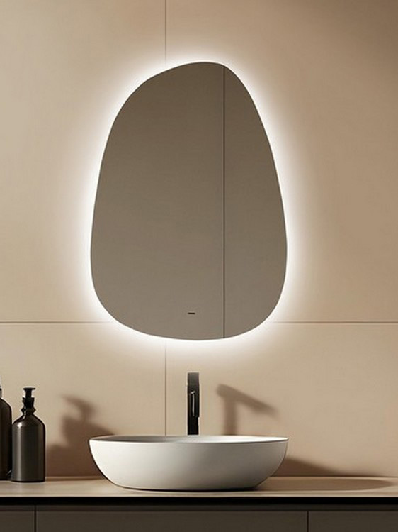 

Зеркало Abber Teil AG6501S 57х80 см, с подсветкой