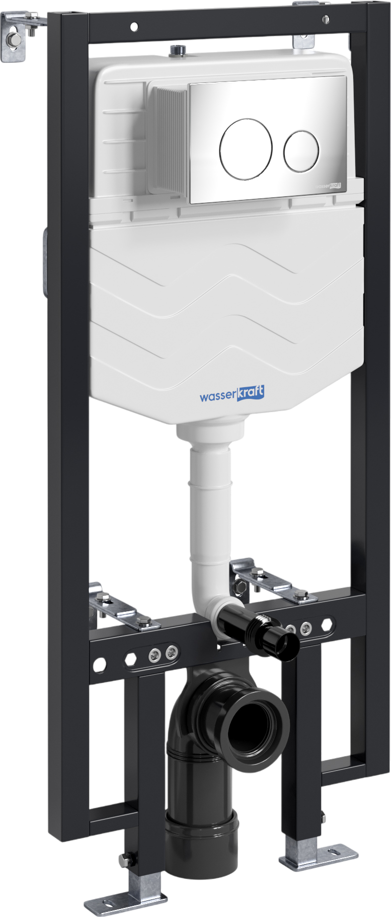 

Система инсталляции для унитазов Wasserkraft Vils 56TLT.010.ME.CH02 с кнопкой смыва хром