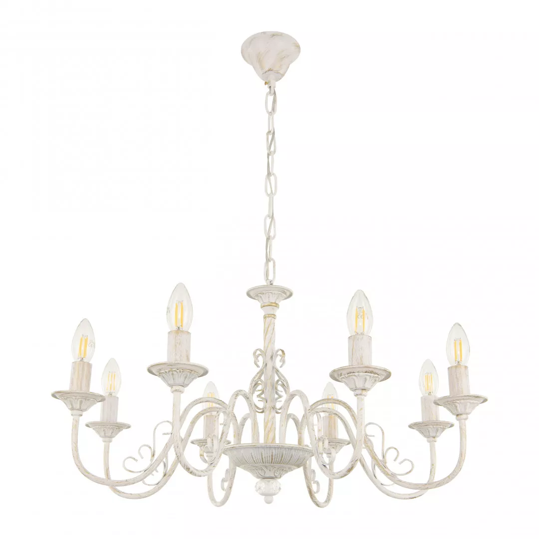 

Подвесная люстра Arte Milano 342620/8 WT+G