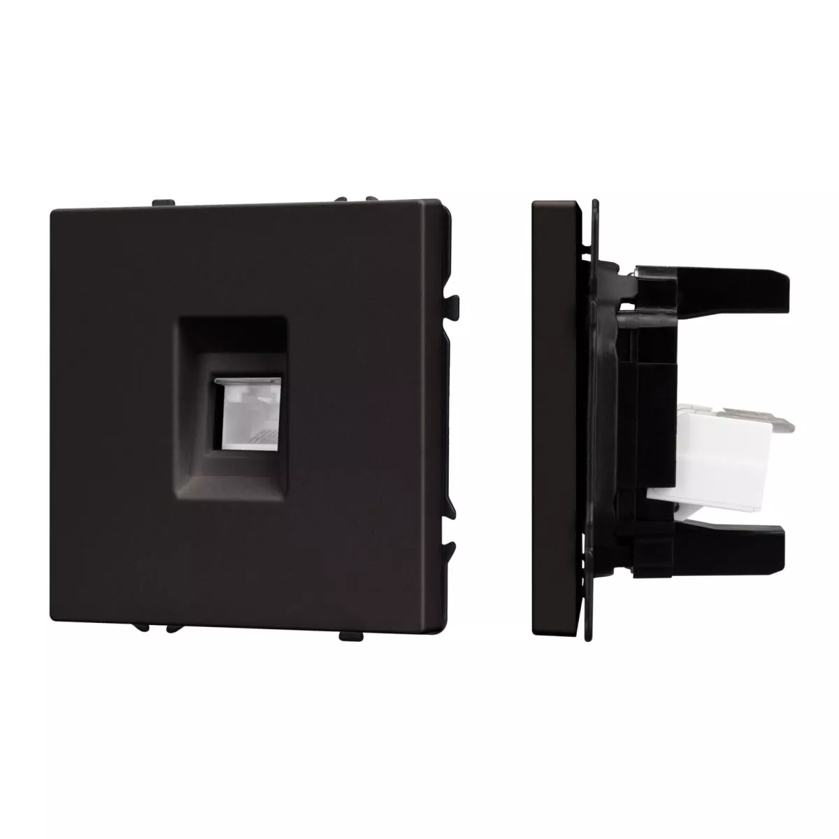 

Механизм компьютерной розетки Arlight SCT-NOBE-MPC1-SFPL-BK (RJ-45, CAT6) 054305