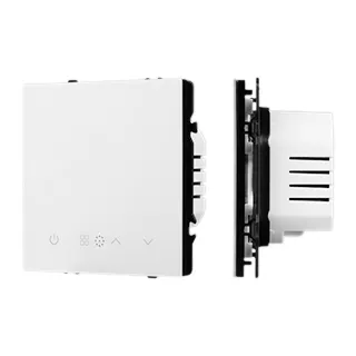Терморегулятор вод тёплый пол белый кварц Arlight SWT-MTW-PL-WH (95-240V, 5A, датч возд) 061867