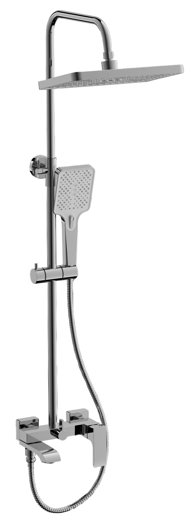 

Душевая стойка BELZ B507 B24507 хром