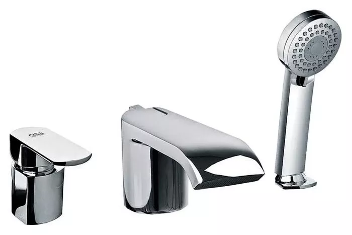 Смеситель для ванны Фэма  хром (PACIFICA)