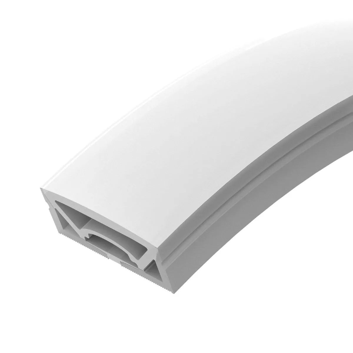 Профиль для ленты Силиконовый профиль Arlight WPH-FLEX-5025-TOP-S23-5m WHITE 049947