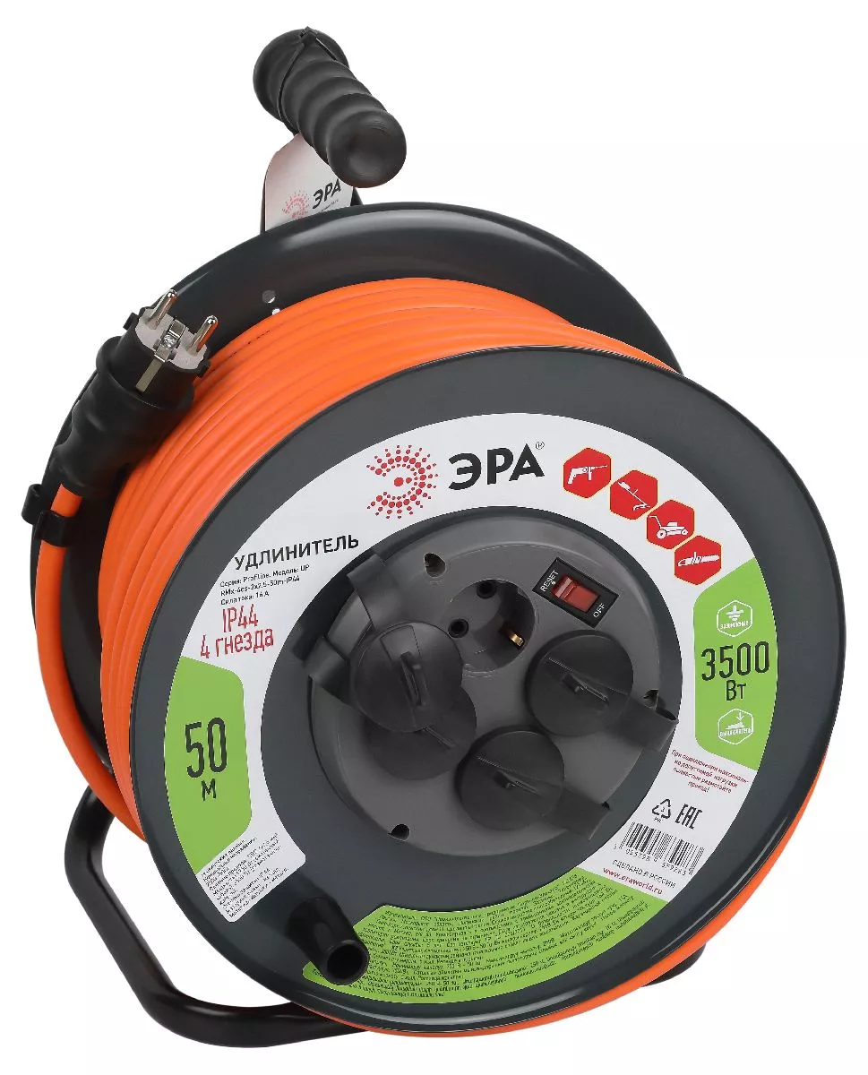 

Удлинитель силовой Эра RMx-4es-3x2.5-50m-IP44 Б0052922