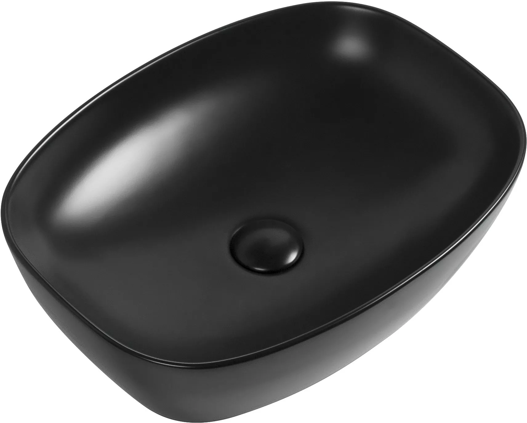 

Раковина Aquanet Fine 1-MB черная матовая