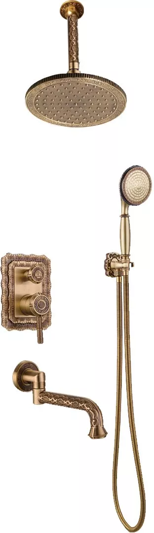 

Душевой комплект Bronze de Luxe Windsor 10137/1R
