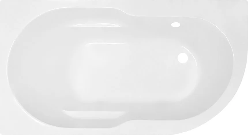 Акриловая ванна Royal bath Azur 138x79 см (RB 614200 L), цвет белый - фото 1