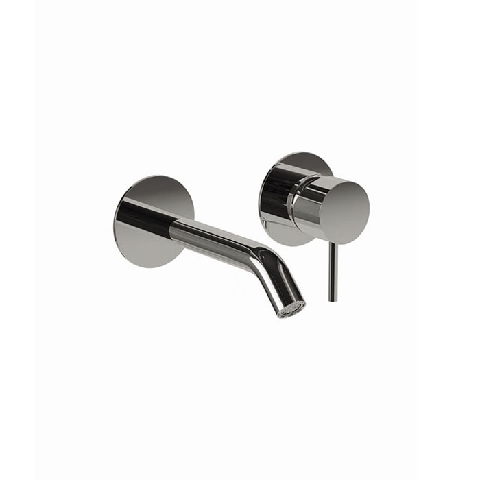 

CARIMALI (Il Tondo) Смеситель для раковины настенный встраиваемый (внешн часть), 1 рычажный, излив 220 мм, (для встр части W2502), цвет Хром