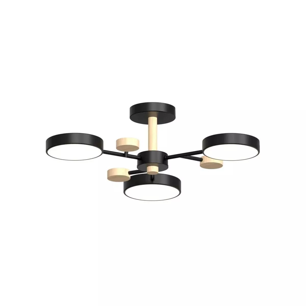

Люстра на штанге LED4U L3203-620 BK