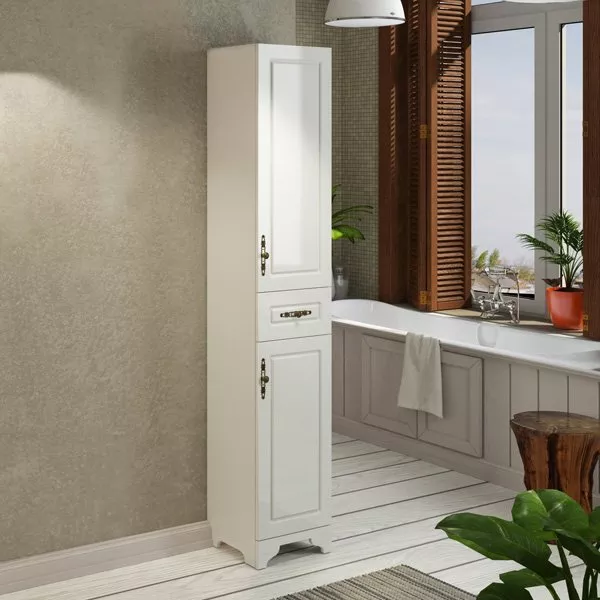 

Шкаф-пенал Comforty Севилья 35 слоновая кость