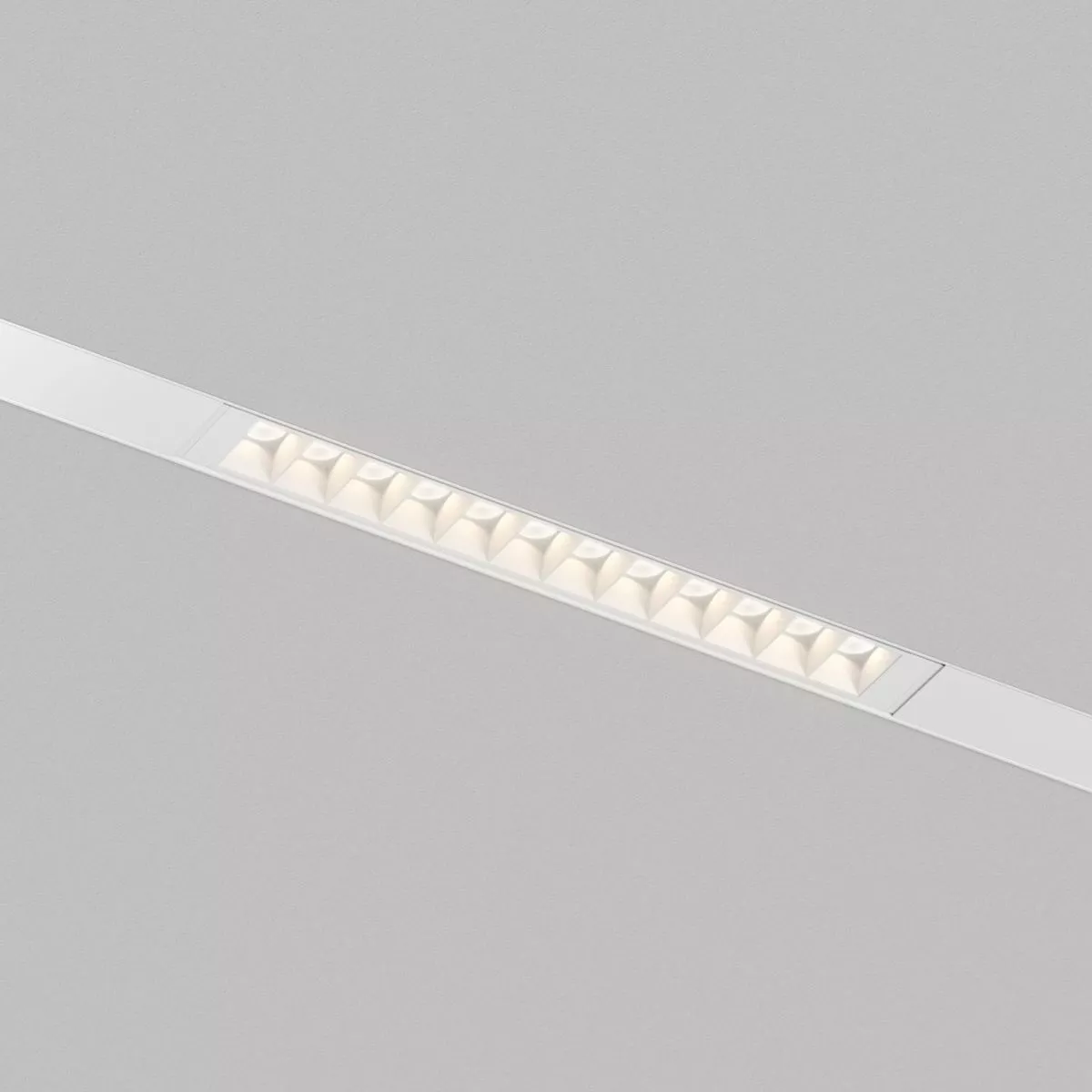 

Трековый однофазный светильник Denkirs Simple Grill DK8101-WH