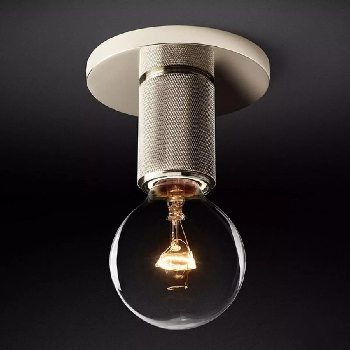 

Потолочный светильник Imperium Loft RH Utilitaire Socket Flushmount 123678-22