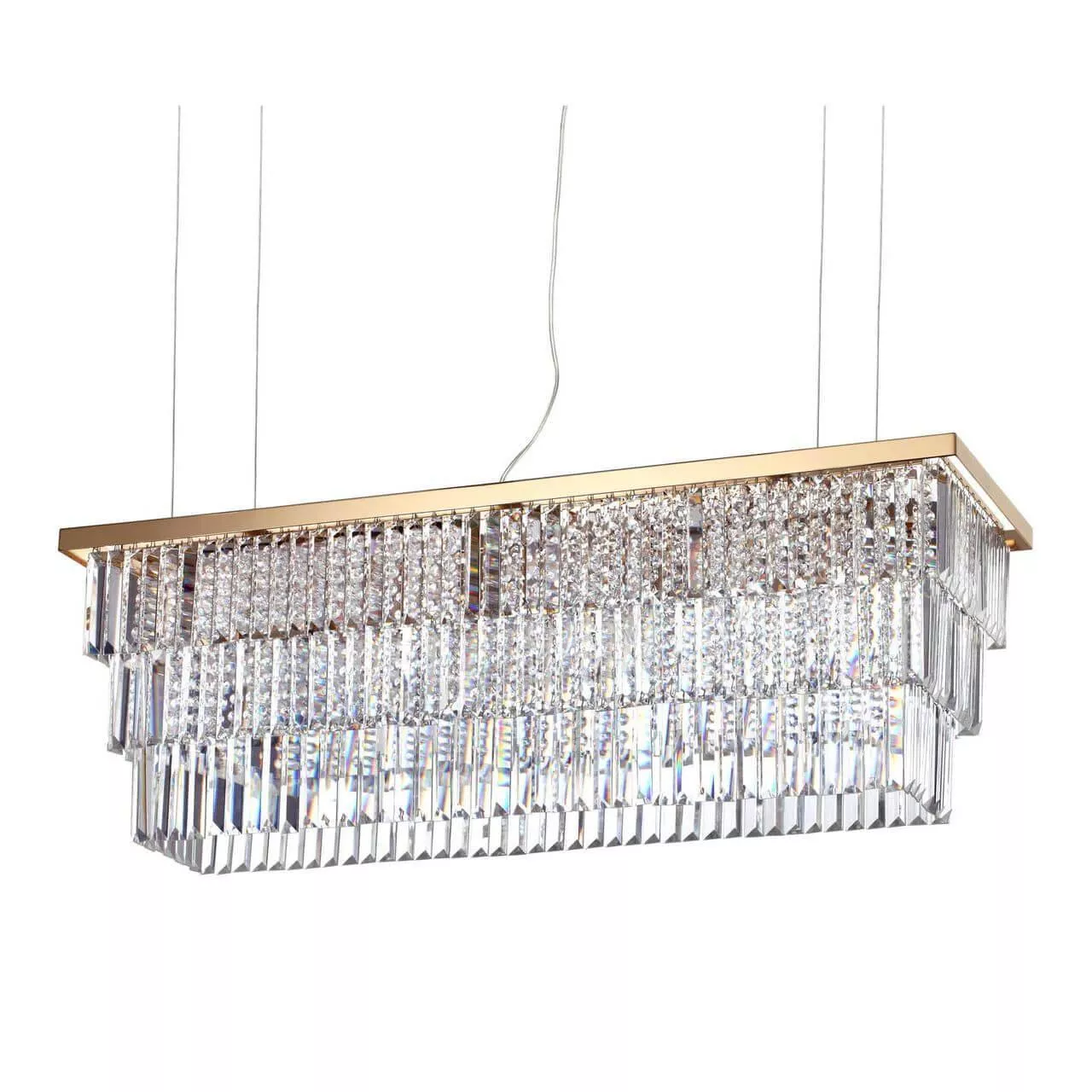 

Подвесная люстра Ideal Lux Martinez SP8 Oro 213583